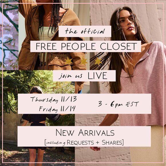 Free People Other - ❤LIKE❤ for POSH SHOW notifications!